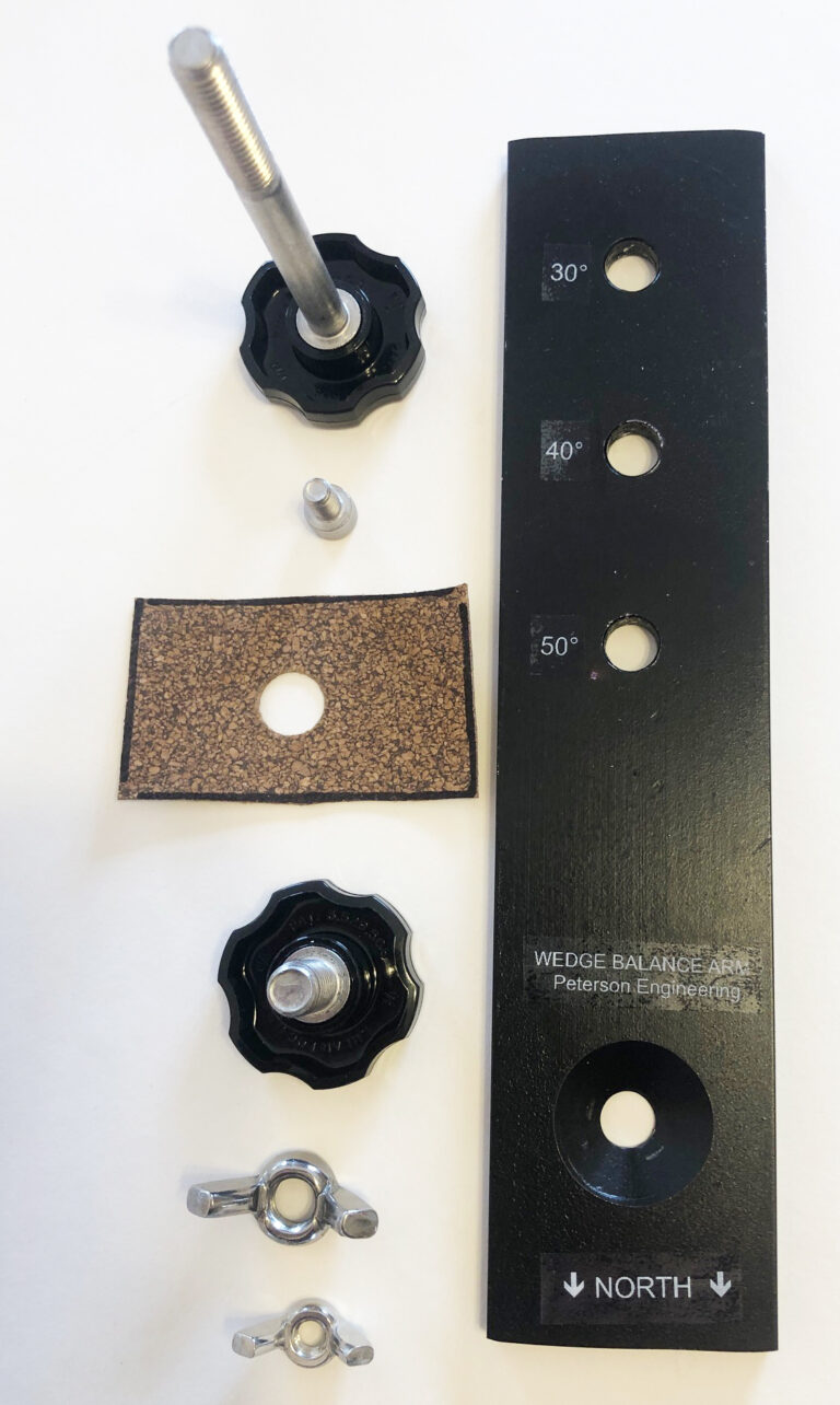wedge balance arm components