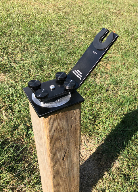 web post mount